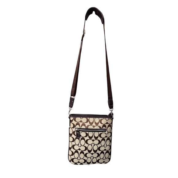 Coach Handbags - Vintage COACH swingpack Brown signature Crossbody Bag